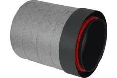 Geïsoleerde ventilatiebuis EPS 1 meter diameter 125mm