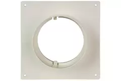 Ronde kunststof muurplaat diameter: 100mm AFS100