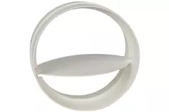 Ronde kunststof terugslagklep diameter: 100mm - AV100