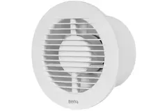 Badkamer ventilator rond Ø 125 mm wit - standaard EA125
