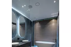 Ergovent instucbaar frameloos ventilatieventiel vierkant 125 mm