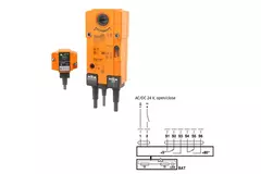 Brandklepservomotor 230V, 4 Nm, open/dicht - E-BFL230 T