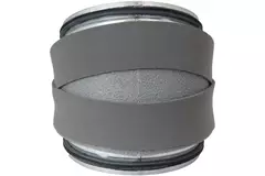 Thermoduct 13mm bocht diameter 450 mm 30 graden geisoleerd