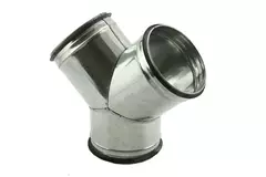 Broekstuk 45° Ø 80mm - 80mm voor spirobuis