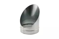 Buisrooster 45 graden met gaas diameter: 630 mm