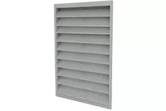 Grille murale extérieure en acier galvanisé 300x500