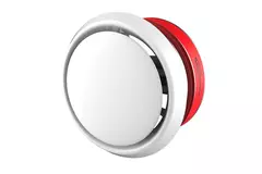 Brandvlinderklep rond 100mm met ventilatieventiel - E-BFDC V EI120S D100