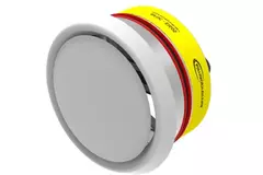 Brandvlinderklep rond 100mm met ventilatieventiel - E-BFDC V EI60S D100