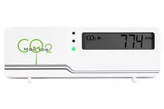 CO2 meter - air indicator compact inclusief temperatuur weergave