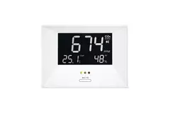 CO2 monitor - air indicator inclusief temperatuur en vocht weergave