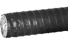 Combidec ventilatieslang aluminium met polyester buitenlaag ZWART Ø 200 mm (10 meter)