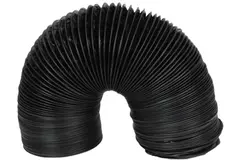 Combidec ventilatieslang aluminium met polyester buitenlaag ZWART Ø 200 mm (10 meter)
