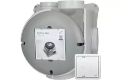 Zehnder ComfoFan Silent 460 m³/h + CO2 sensor - randaarde stekker