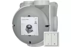 Zehnder ComfoFan Silent Pakket 460 m³/h + RFZ bediening - randaarde stekker