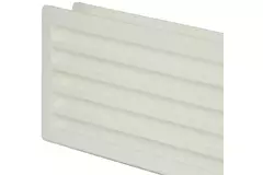 Deurrooster 450x92 wit - VR459