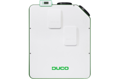 Duco WTW DucoBox Energy 400 1ZH - 1 zone sturing met heater - rechts - 400m³/h