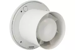 Badkamer ventilator rond Ø 100 mm wit - basis EA100