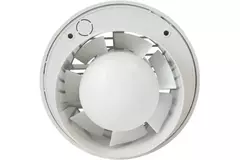 Badkamer ventilator rond Ø 100 mm wit - basis EA100
