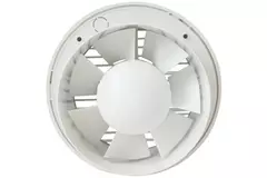 Badkamer ventilator rond Ø 125 mm wit - standaard EA125