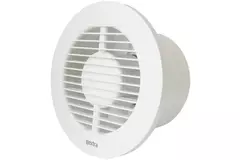 Badkamer ventilator rond Ø 125 mm wit - standaard EA125