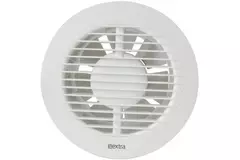 Badkamer ventilator rond Ø 125 mm wit - standaard EA125