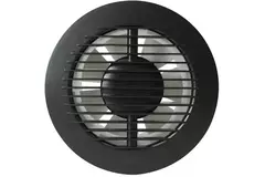 Badkamer ventilator rond Ø 125 mm antraciet - basis EA125A