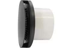Badkamer ventilator rond Ø 125 mm antraciet - design EAT125A