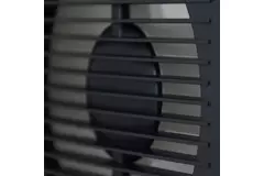 Badkamerventilator met diameter 150 mm - antraciet - standaard EE150A