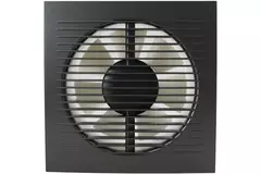 Badkamerventilator met diameter 150 mm - antraciet - standaard EE150A
