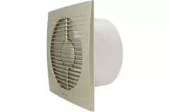 Badkamer ventilator Ø 100 mm Goud met trekkoord en stekker - EE100WPG