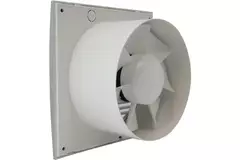Badkamerventilator Ø 125 mm Zilver - standaard EE125S