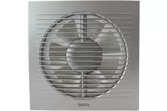 Badkamerventilator Ø 125 mm Zilver - standaard EE125S