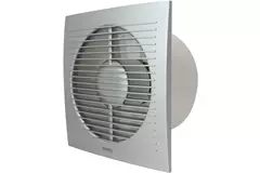 Badkamerventilator Ø 125 mm Zilver - standaard EE125S