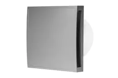 Badkamerventilator Ø 100 mm Zilver - Design EET100S