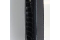 Badkamerventilator Ø 150 mm antraciet met tijdschakelaar - Design EET150TA