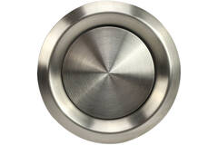 RVS ventilatie ventiel 100mm toevoer -en afvoer met klemveren - DVI-C100
