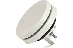 Ventilatie toevoer ventiel 125mm met metaal klemveren - SAV-C125 RAL9010