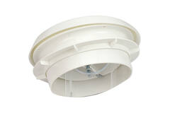 Ventilatie ventiel 160mm toevoer -en afvoer met klemveren - DAV-C160