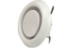Ventilatie afvoer ventiel 160mm met klemveren - AVP-C160