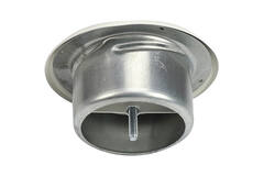 Ventilatie afvoer ventiel 100mm metaal - E-DVS100 RAL9010