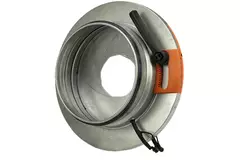 Trappe d'iris 250 mm - Sendzimir acier galvanisé - IRIS250