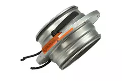 Trappe d'iris 250 mm - Sendzimir acier galvanisé - IRIS250