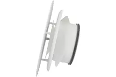 Imaginair RLV ventiel groot Ø 125 mm  - montageveren + ring - wit