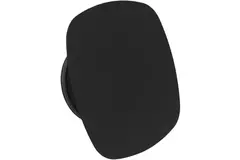 Imaginair RLV ventiel vierkant Ø 125 mm  - montageveren + ring - zwart