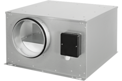 Ruck geïsoleerde boxventilator ISOR met EC-motor 840m³/h diameter 200 mm - ISOR 200 EC 20