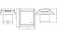 Itho Daalderop badkamerventilator Ø100 mm- wit BTV-N200