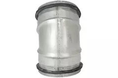 Korte ronde spiro bocht 45° Ø 80mm voor spirobuis