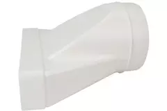 Rechthoekig kunststof verloop Ø150mm - 220x90mm - KSD29-150