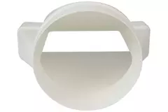 Rechthoekig kunststof verloop Ø150mm - 220x90mm - KSD29-150