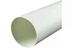 Ronde kunststof ventilatiebuis Ø100mm L=1 meter A100-1